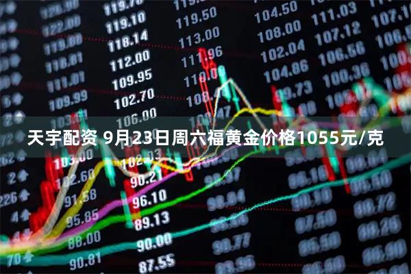 天宇配资 9月23日周六福黄金价格1055元/克